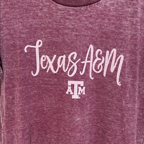 Texas A&M Women's Maroon T-Shirt - Picture 3 of 10
